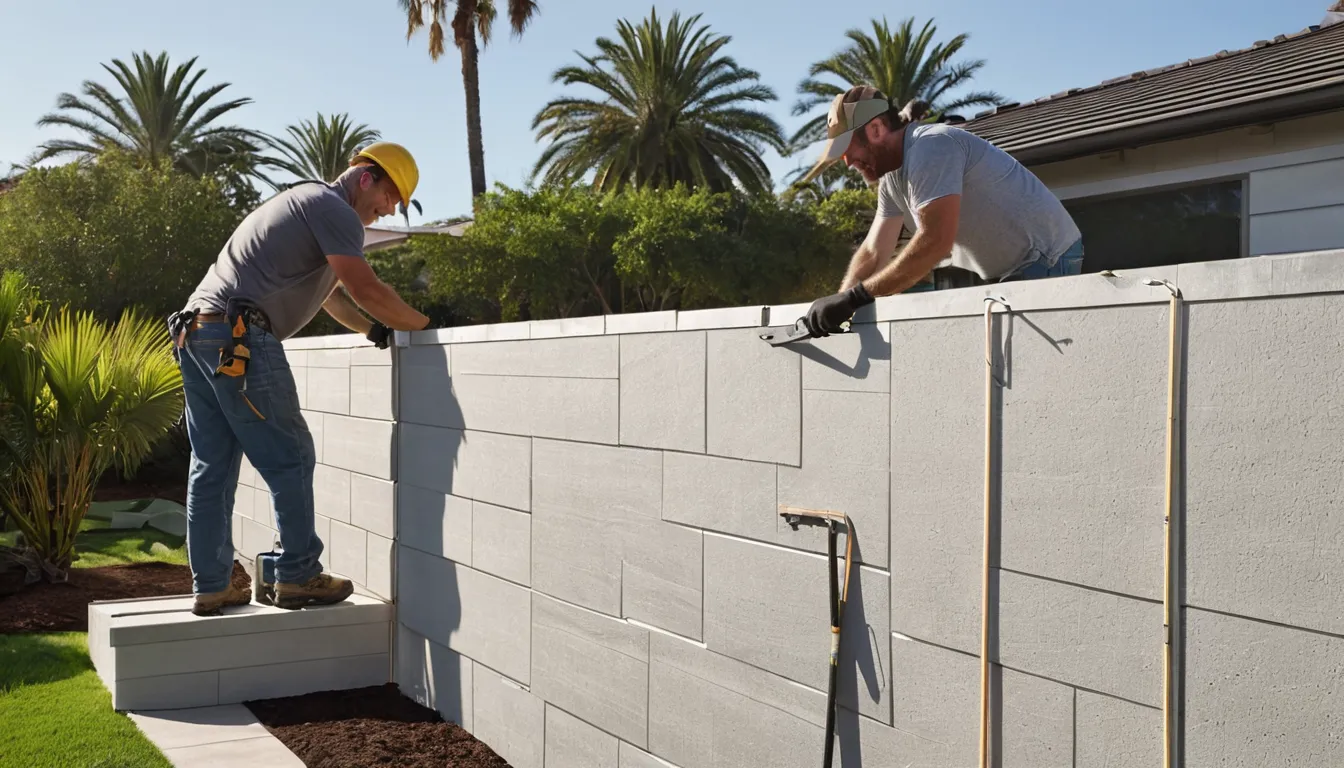 Provider installing new vinyl siding on a single-story home in the Orlando area